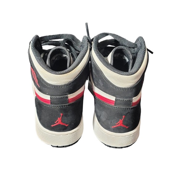 Nike Air Jordan 1 Retro OG High BG Kids Youth Black Red White Womens Sz 7.5  6Y - Picture 4 of 12